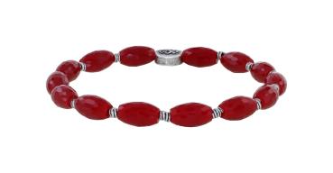 Rot - Petit Glamour d'Afrique - Armband von Konplott